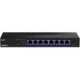 TRENDnet TEG-S380 Switch de red no administrado de 8 puertos Gigabit Ethernet, Negro